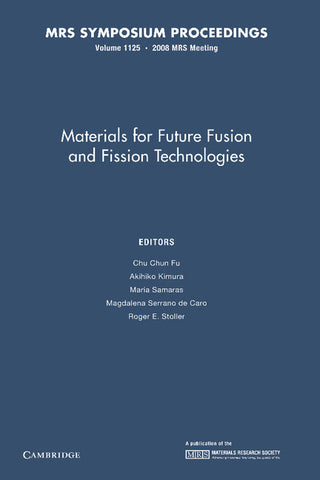 Materials for Future Fusion and Fission Technologies
