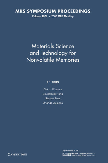Materials Science and Technology for Nonvolatile Memories