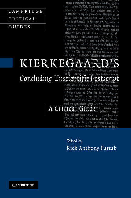 Kierkegaard's 'Concluding Unscientific PostScript'