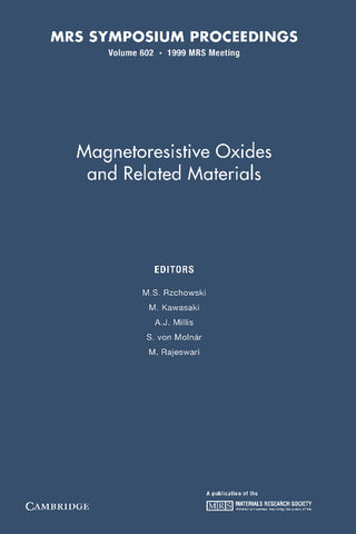 Magnetoresistive Oxides and Related Materials