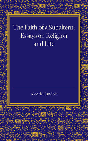 The Faith of a Subaltern