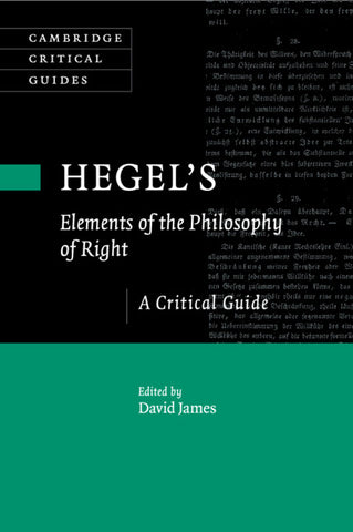 Hegel's 'Elements of the Philosophy of Right'