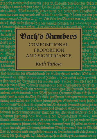Bach's Numbers