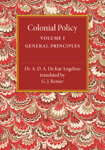 Colonial Policy