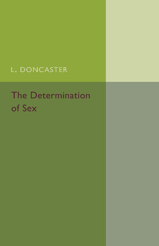 Determination of Sex