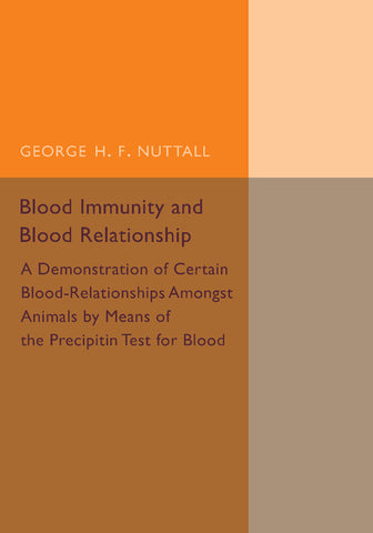 Blood Immunity and Blood Relationship