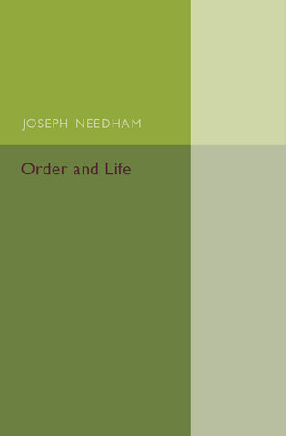 Order and Life