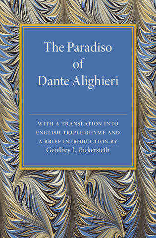 The Paradiso of Dante Alighieri