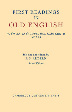 First Readings in Old English