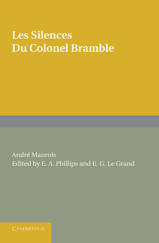 Les Silences Du Colonel Bramble