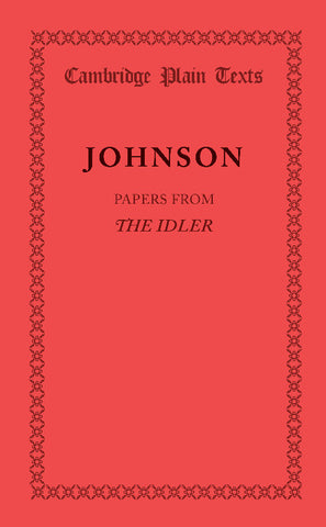 Papers from the Idler