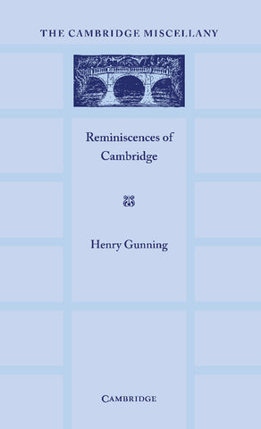 Reminiscences of Cambridge