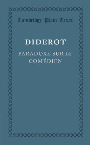 Paradoxe sur le Comedien