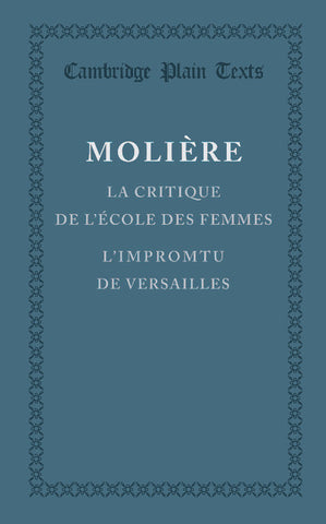 La Critique de L'Ecole Des Femmes