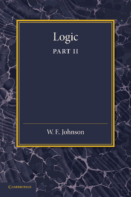 Logic, Part 2, Demonstrative Inference