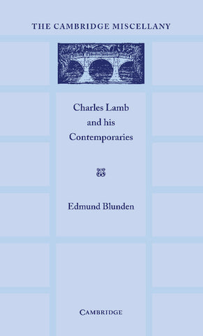 Charles Lamb and his Contemporaries