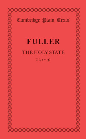 The Holy State