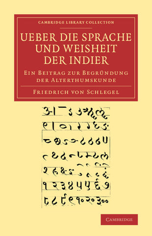 Ueber Die Sprache Und Weisheit Der Indier