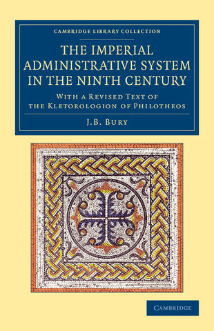The Imperial Administrative System in the Ninth             Century