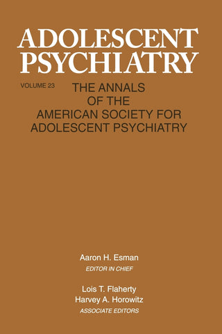Adolescent Psychiatry, V. 23