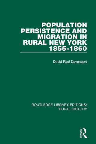 Population Persistence and Migration in Rural New York, 1855-1860