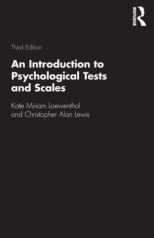 An Introduction to Psychological Tests and Scales