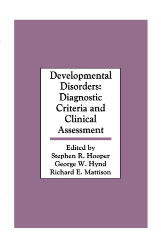 Developmental Disorders