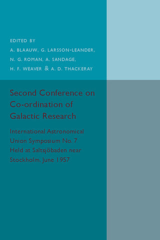 Second Conference on Co-ordination of Galactic Research