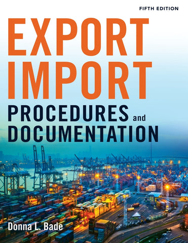 Export/Import Procedures and Documentation