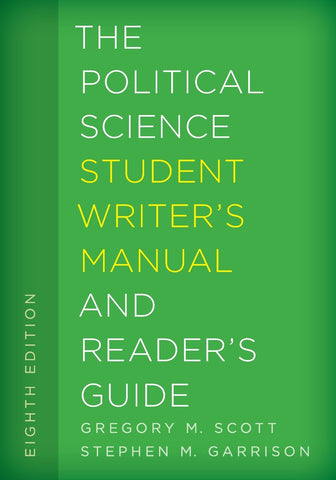 Political Science Student Writer's Manual and Reader's Guide
