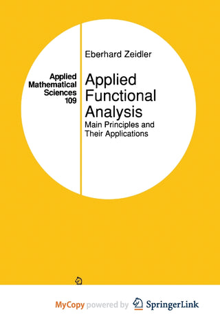 Applied Functional Analysis