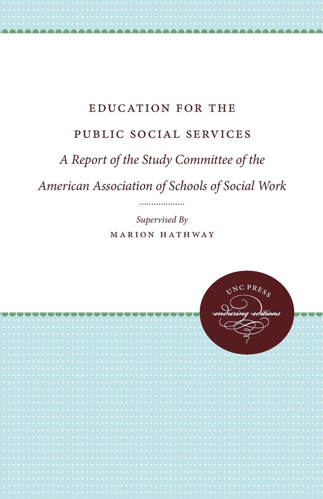 Education for the Public Social Services