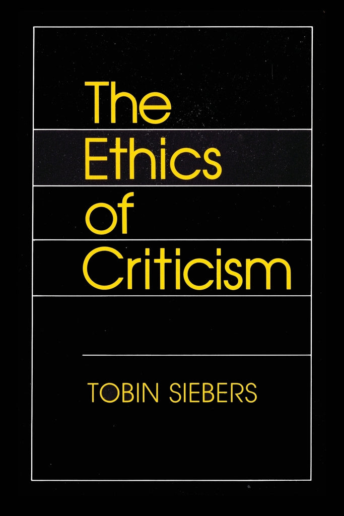 Ethics of Criticism