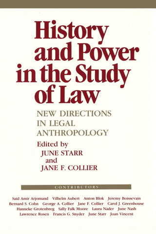 History and Power in the Study of Law