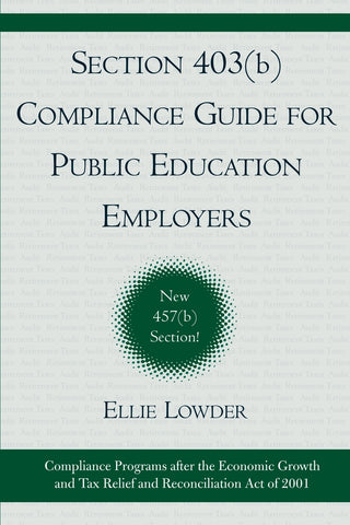 Section 403(b) Compliance Guide for Public Education Employers