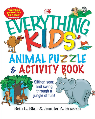 The Everything Kids' Animal Puzzles & Activity Book