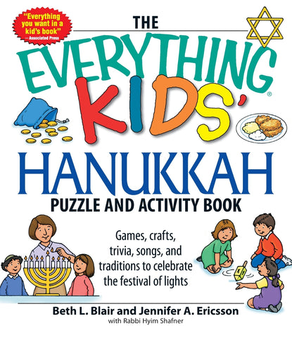 The Everything Kids' Hanukkah Puzzle & Activity Book
