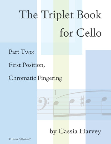 The Triplet Book for Cello Part Two