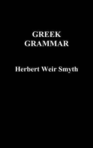 Greek Grammar