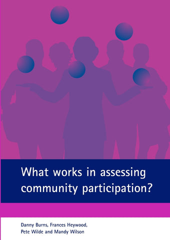 What works in assessing community participation?