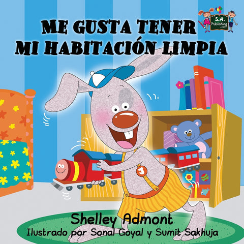 Me gusta tener mi habitación limpia