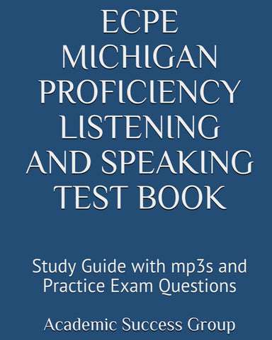 ECPE Michigan Proficiency Listening and Speaking Test Book