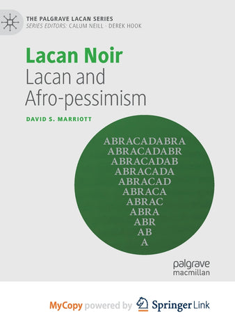 Lacan Noir