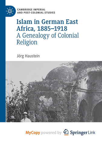 Islam in German East Africa, 1885-1918