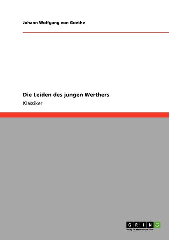 Die Leiden des jungen Werthers