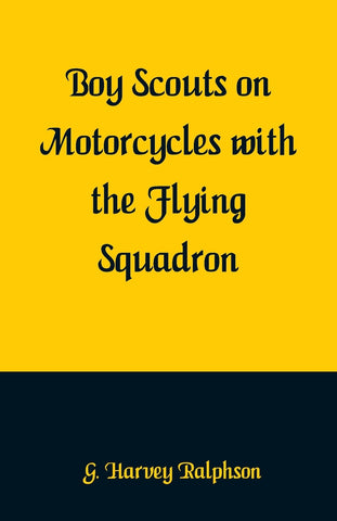Boy Scouts on Motorcycles With the Flying Squadron