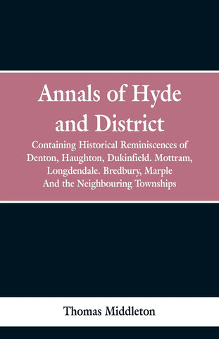 Annals of Hyde and District