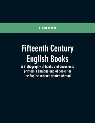 Fifteenth century English books