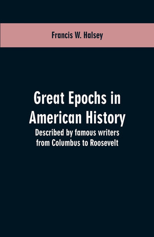 Great epochs in American history