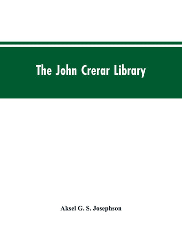 The John Crerar Library
